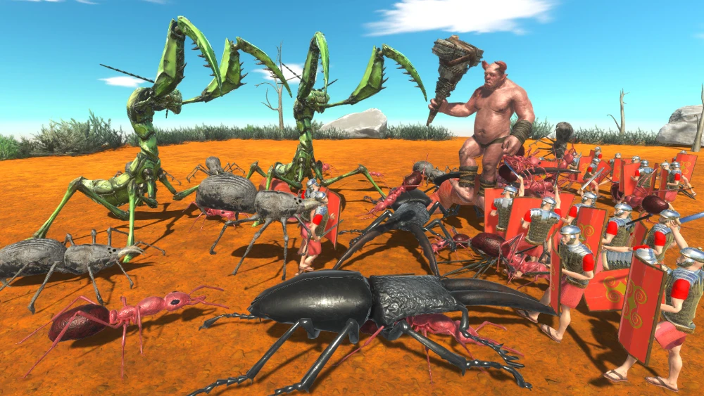 Animal Revolt Battle Simulator скриншот
