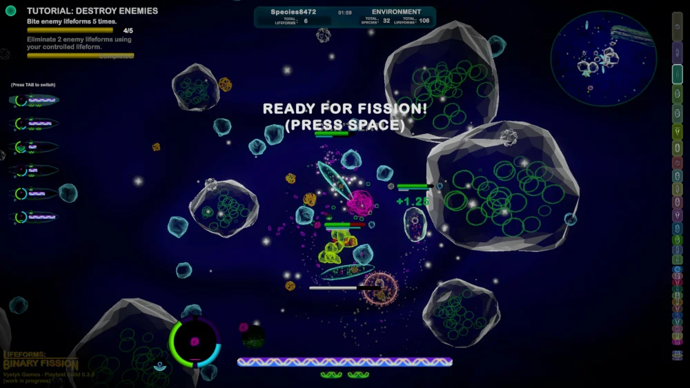 Lifeforms: Binary Fission скриншот