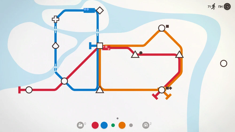 Mini Metro скриншот