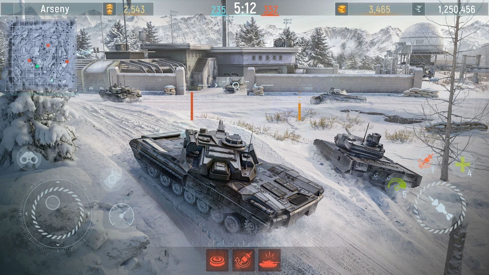 Modern Tanks скриншот
