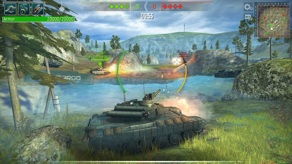 Tank Force скриншот