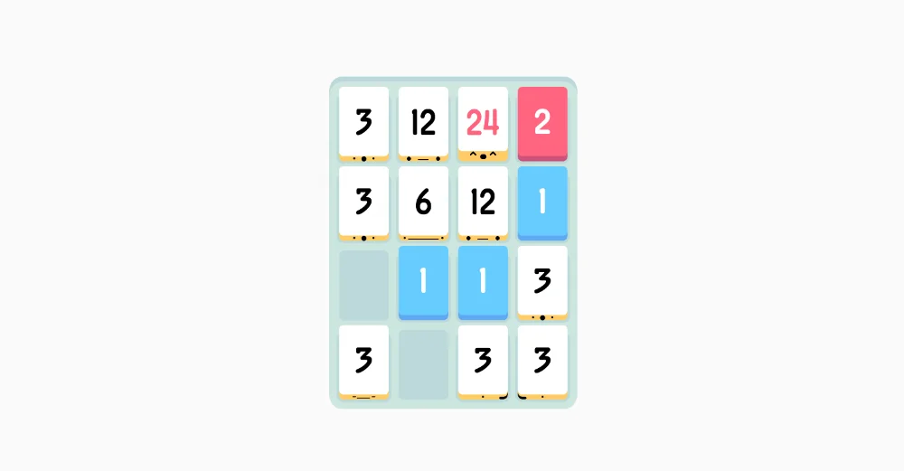 Threes! скриншот